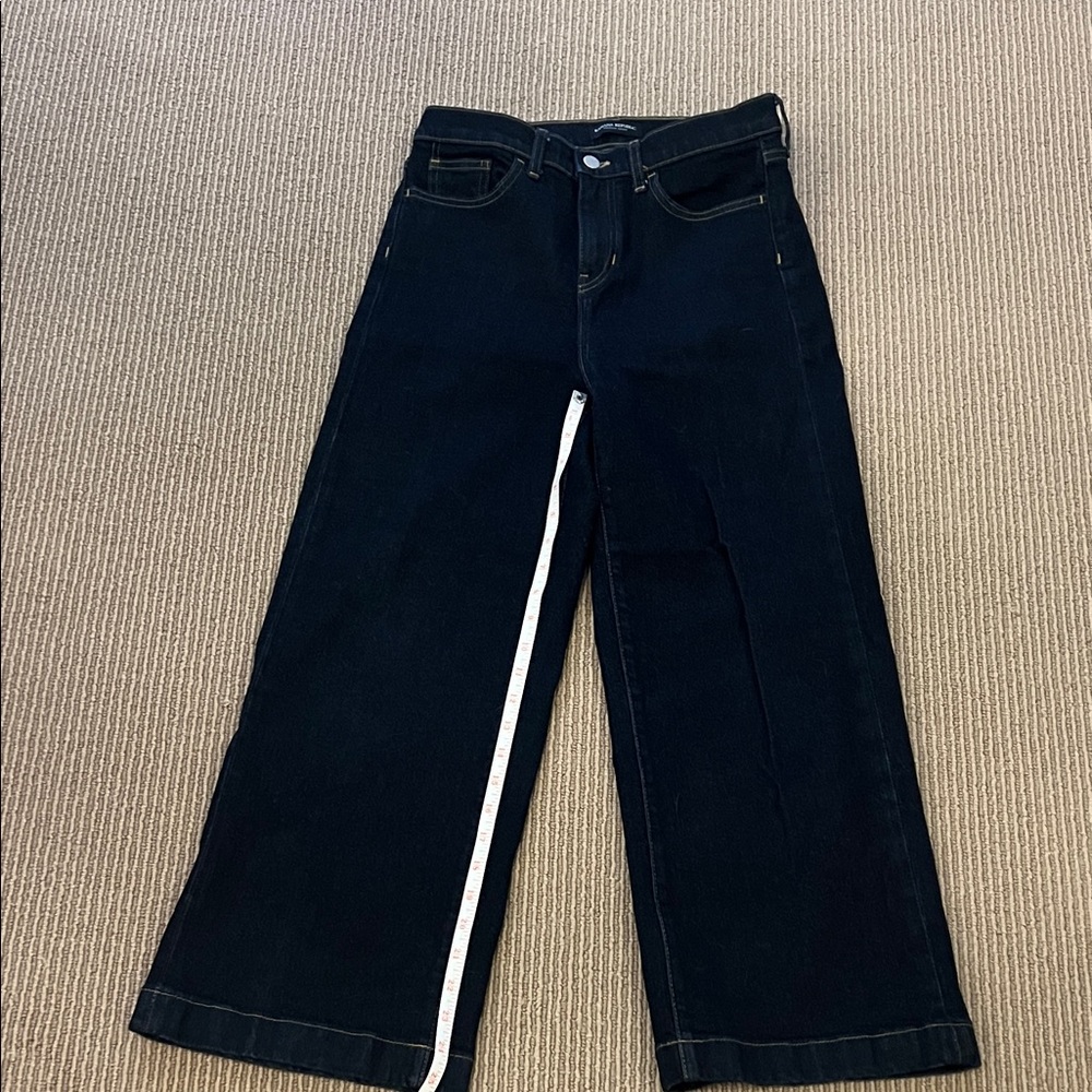 Banana Republic High Rise Wide-Leg Crop